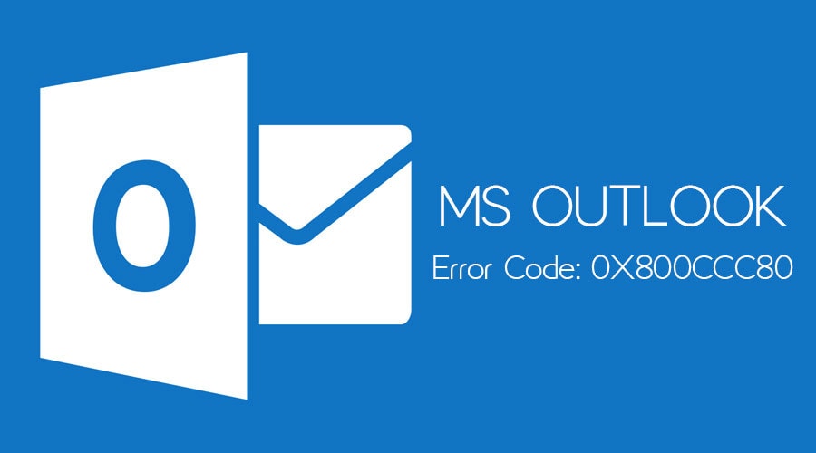 errore di Outlook 2010 0x800ccc80