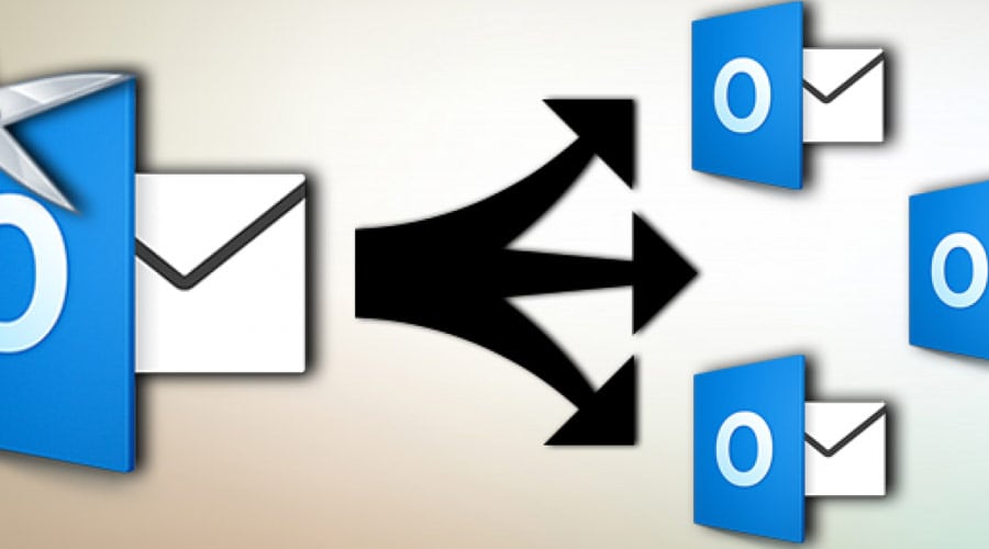 split pst file in outlook