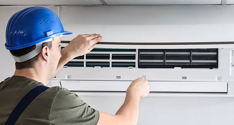 prepared for ac installation