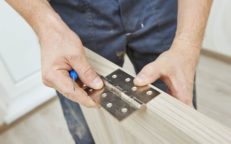 door hinge types