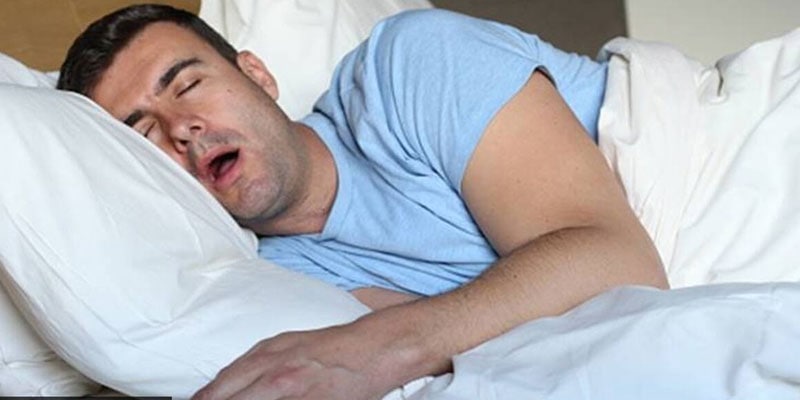 man sleeping