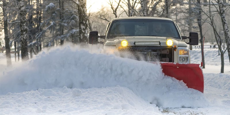 snow plowing business