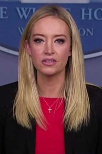 Kayleigh McEnany look different