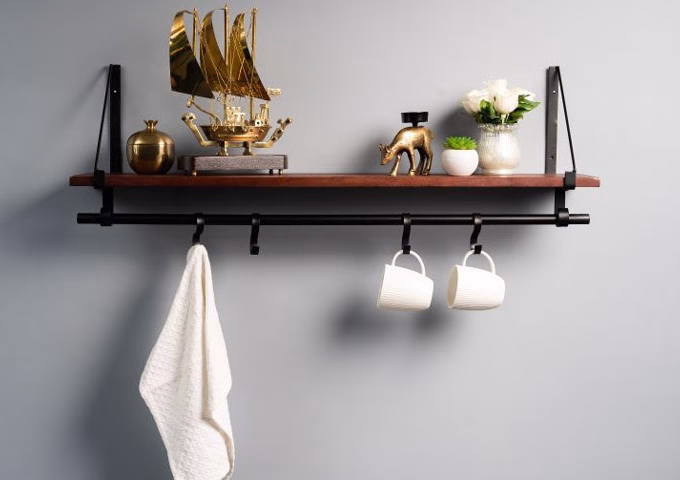 floating shelves