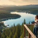 how surrounding landscapes shape buyer decisions for lake houses near me