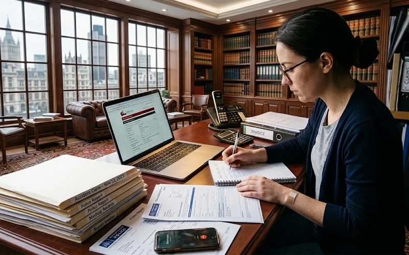 the practical side of managing an accident claim